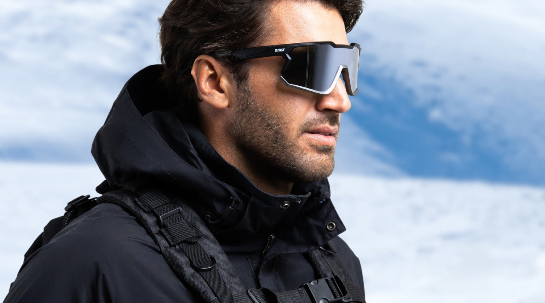 Conquer Any Challenge with BEXST Shield Sunglasses