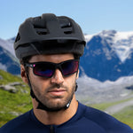Iktomi Black / Purple Sunglasses with Purple X-Mirror Lens 7