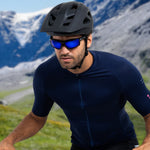 Iktomi Black / Blue Sunglasses with Blue X-Mirror Lens 7