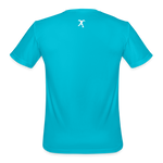 Men’s Moisture Wicking Performance T-Shirt - turquoise 22