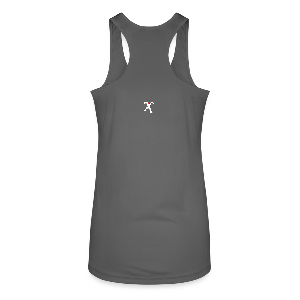 Women’s Performance Racerback Tank Top - charcoal