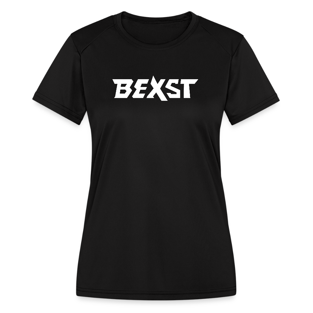 Women's Moisture Wicking Performance T-Shirt - black