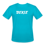 Men’s Moisture Wicking Performance T-Shirt - turquoise 21