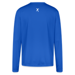 Men's Moisture Wicking Performance Long Sleeve T-Shirt - royal blue 6