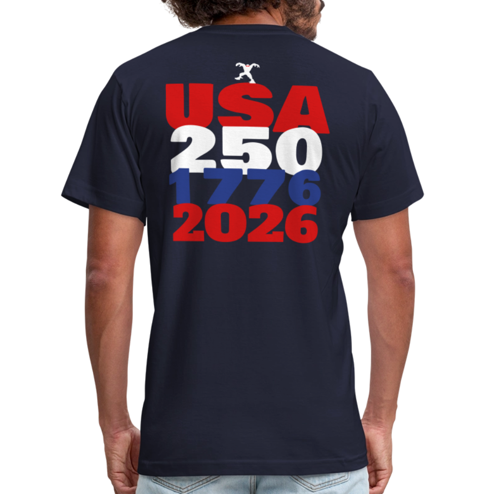BEXST Fourth of July Shirt 2026 USA 250 - navy