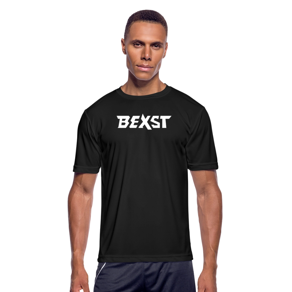 Men’s Moisture Wicking Performance T-Shirt - black