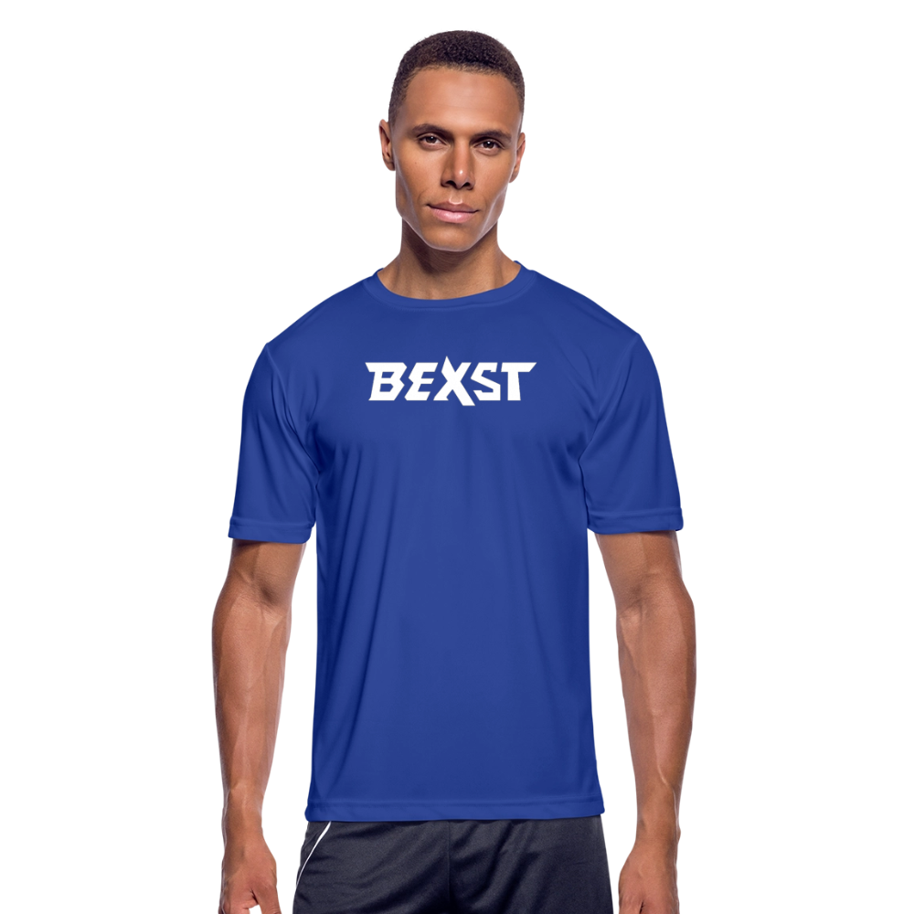 Men’s Moisture Wicking Performance T-Shirt - royal blue