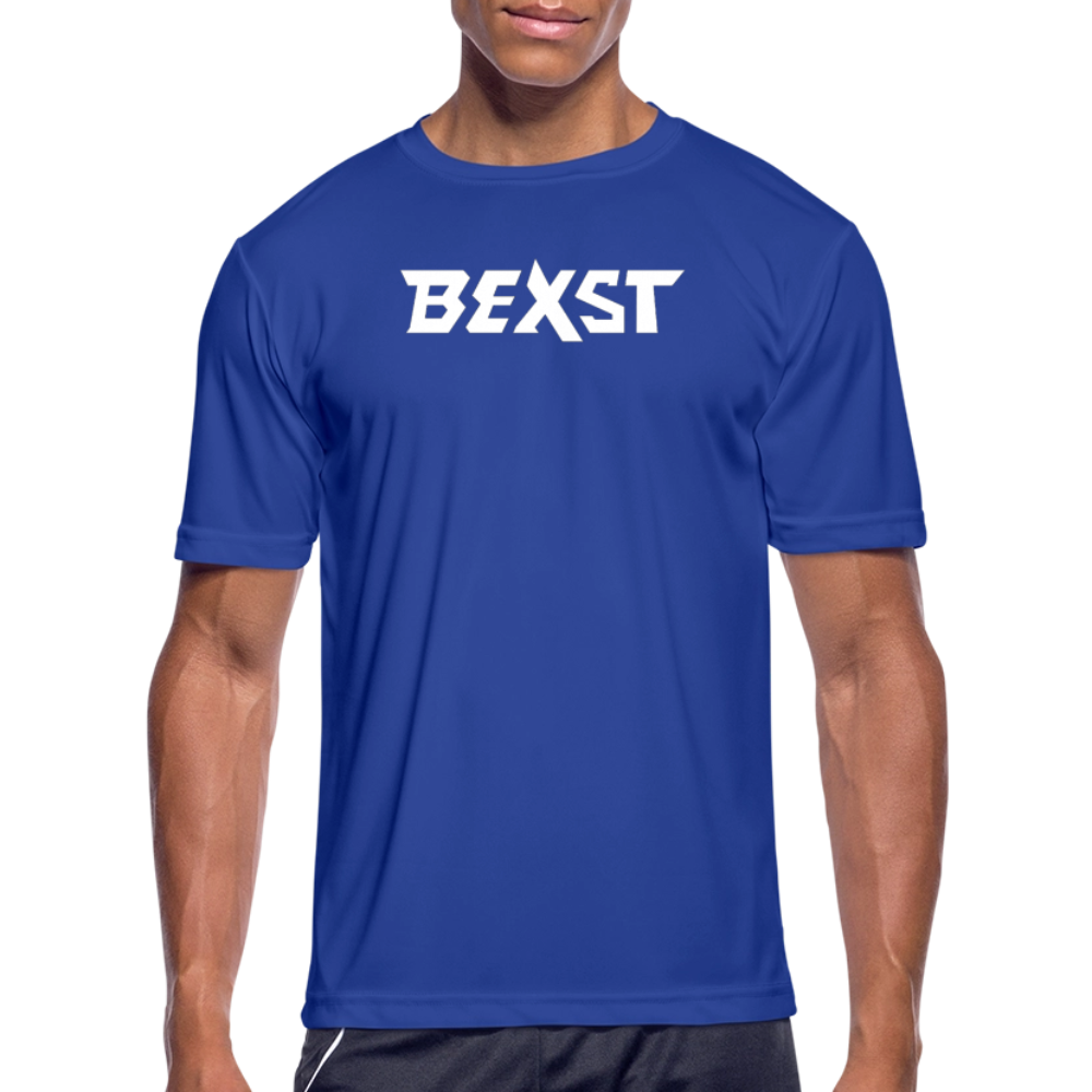 Men’s Moisture Wicking Performance T-Shirt - royal blue