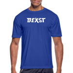 Men’s Moisture Wicking Performance T-Shirt - royal blue 19