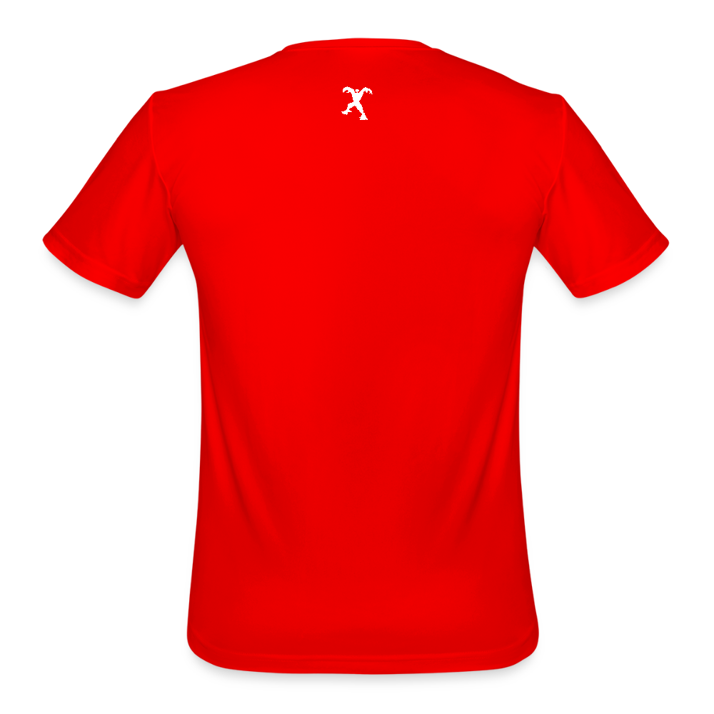 Men’s Moisture Wicking Performance T-Shirt - red