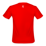 Men’s Moisture Wicking Performance T-Shirt - red 12