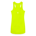 Women’s Performance Racerback Tank Top - neon yellow 6