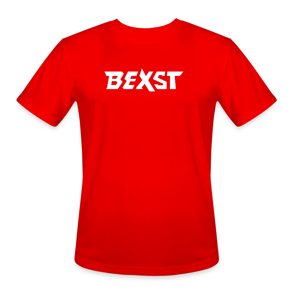 Men’s Moisture Wicking Performance T-Shirt - red