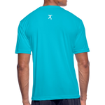 Men’s Moisture Wicking Performance T-Shirt - turquoise 23
