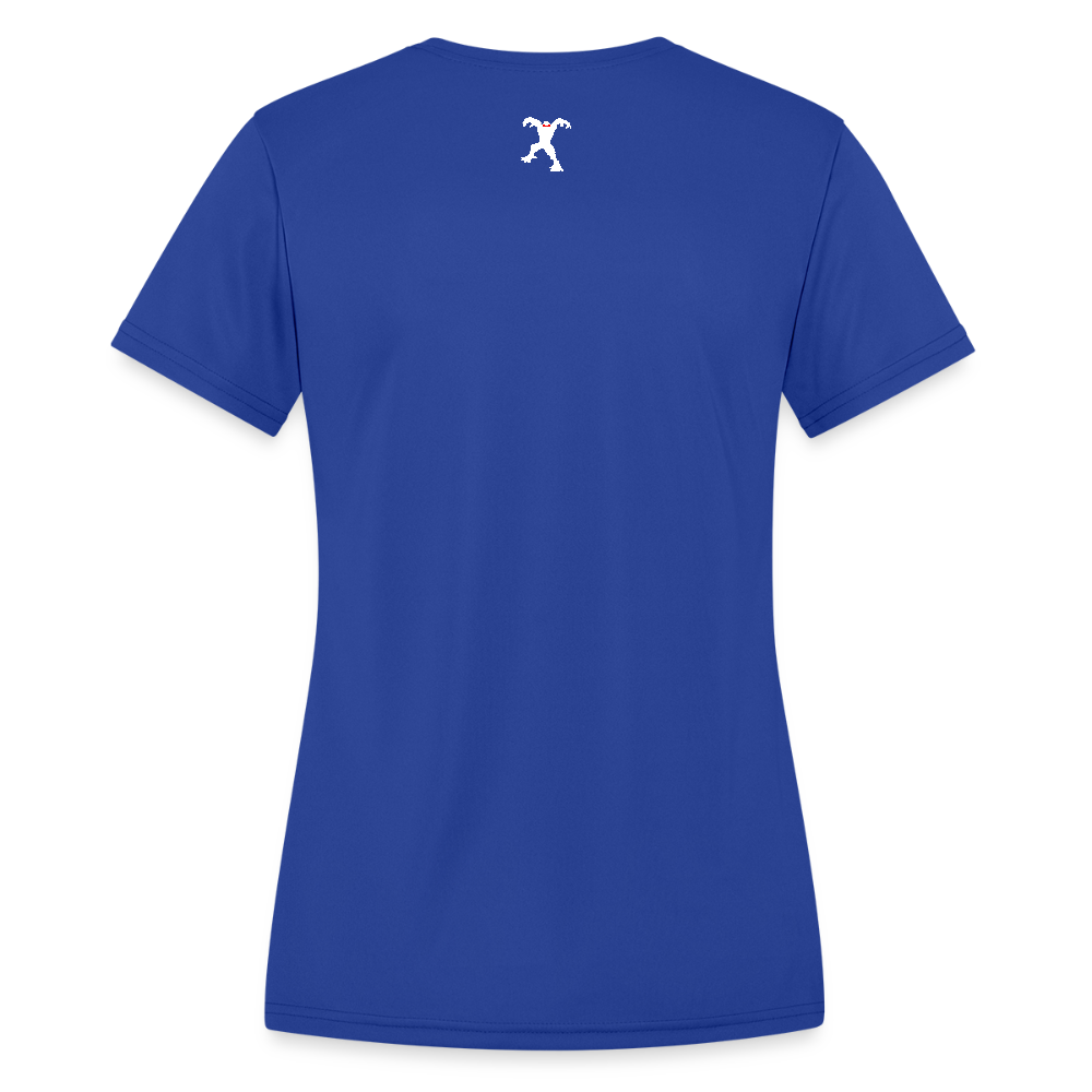 Women's Moisture Wicking Performance T-Shirt - royal blue