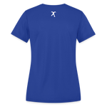 Women's Moisture Wicking Performance T-Shirt - royal blue 2