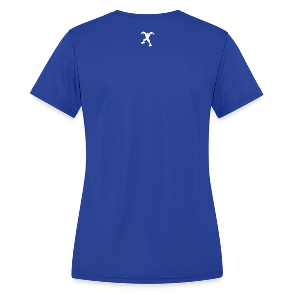 Women's Moisture Wicking Performance T-Shirt - royal blue