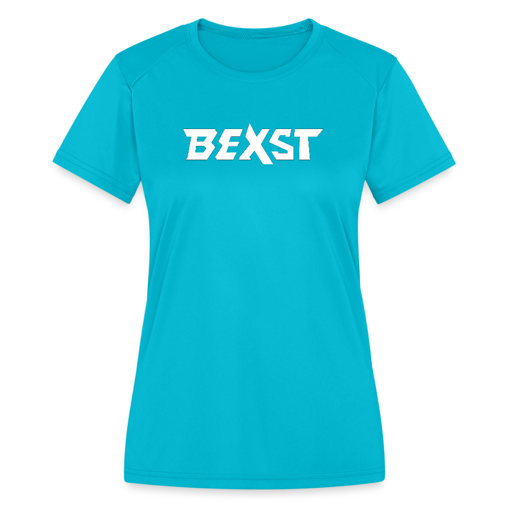 Women's Moisture Wicking Performance T-Shirt - turquoise