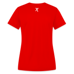 Women's Moisture Wicking Performance T-Shirt - red 8