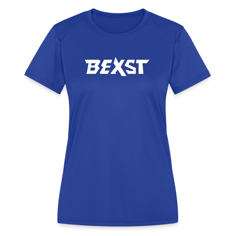 Women's Moisture Wicking Performance T-Shirt - royal blue