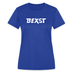 Women's Moisture Wicking Performance T-Shirt - royal blue 1