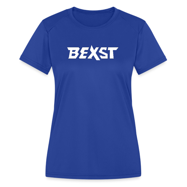 Women's Moisture Wicking Performance T-Shirt - royal blue
