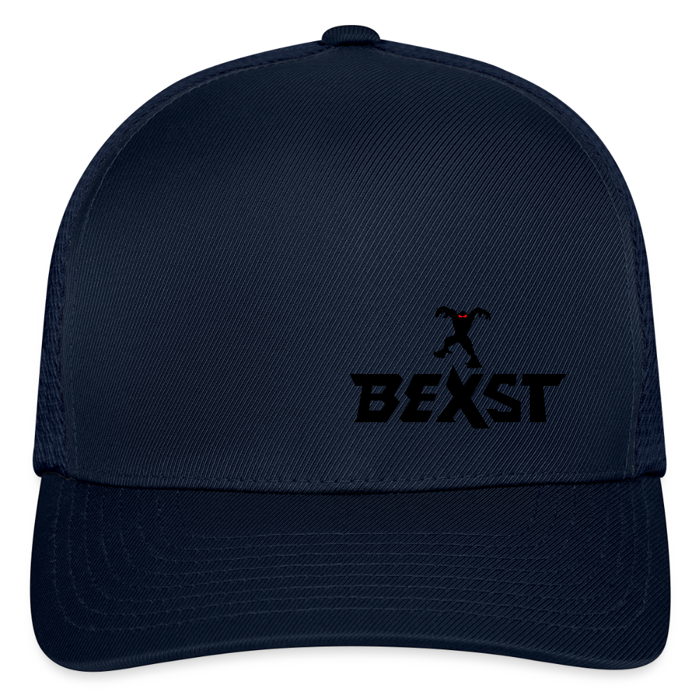 Flexfit Fitted Baseball Cap - navy