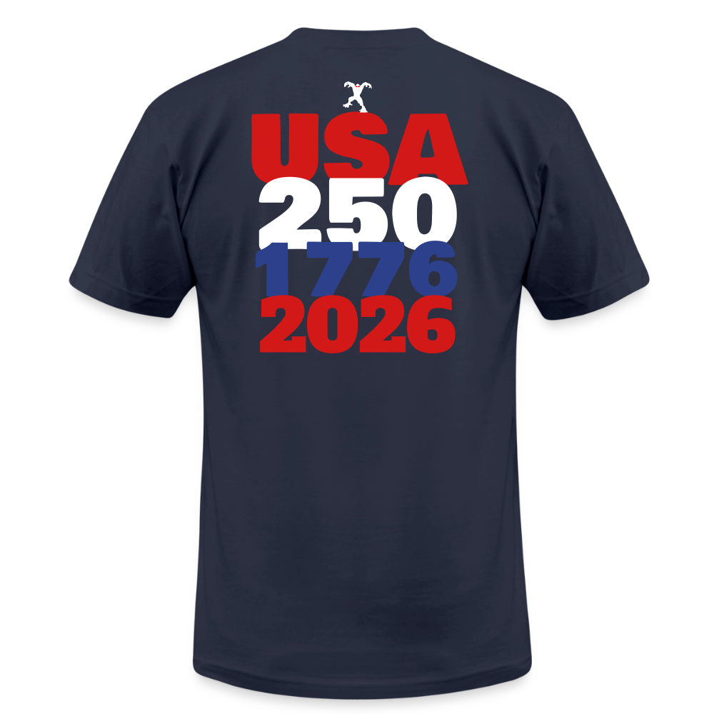 BEXST Fourth of July Shirt 2026 USA 250 - navy