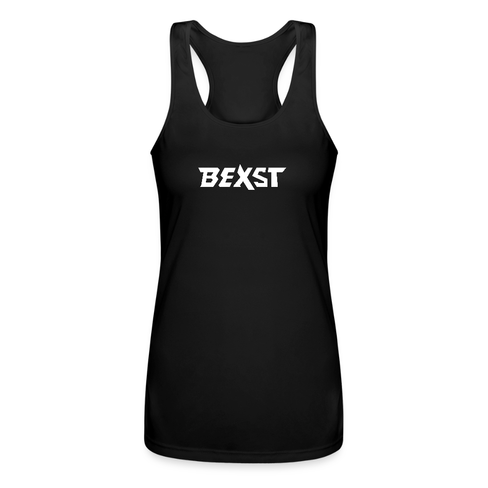 Women’s Performance Racerback Tank Top - black