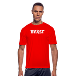 Men’s Moisture Wicking Performance T-Shirt - red 15