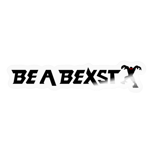 Sticker - transparent glossy
