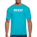 Men’s Moisture Wicking Performance T-Shirt - turquoise 24