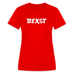 Women's Moisture Wicking Performance T-Shirt - red 7