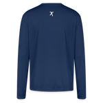 Men's Moisture Wicking Performance Long Sleeve T-Shirt - navy 2