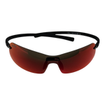 BEXST Neo Rimless Shield Wrap Sunglasses Red X-Mirror Lens 1