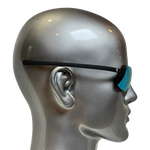 BEXST Neo Rimless Shield Wrap Sunglasses Blue X-Mirror Lens 6