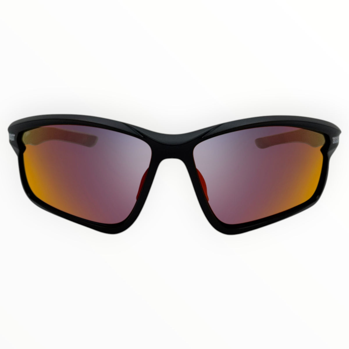 Iktomi Black / Red Sunglasses with Red X-Mirror Lens