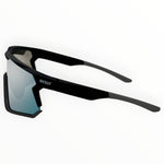 Twin Lens Nixie Black / Charcoal Sunglasses with Red X-Mirror Photochromic Lens and Silver X-Mirror Lens 13