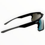 Twin Lens Nixie Black / Charcoal Sunglasses with Red X-Mirror Photochromic Lens and Silver X-Mirror Lens 11