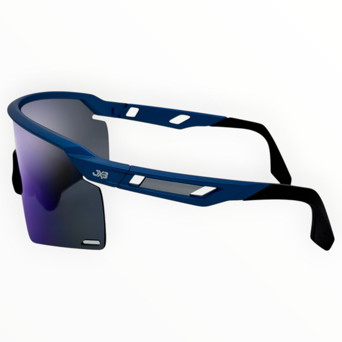 Chimera Dark Turquoise Sunglasses with Blue X-Mirror Lens