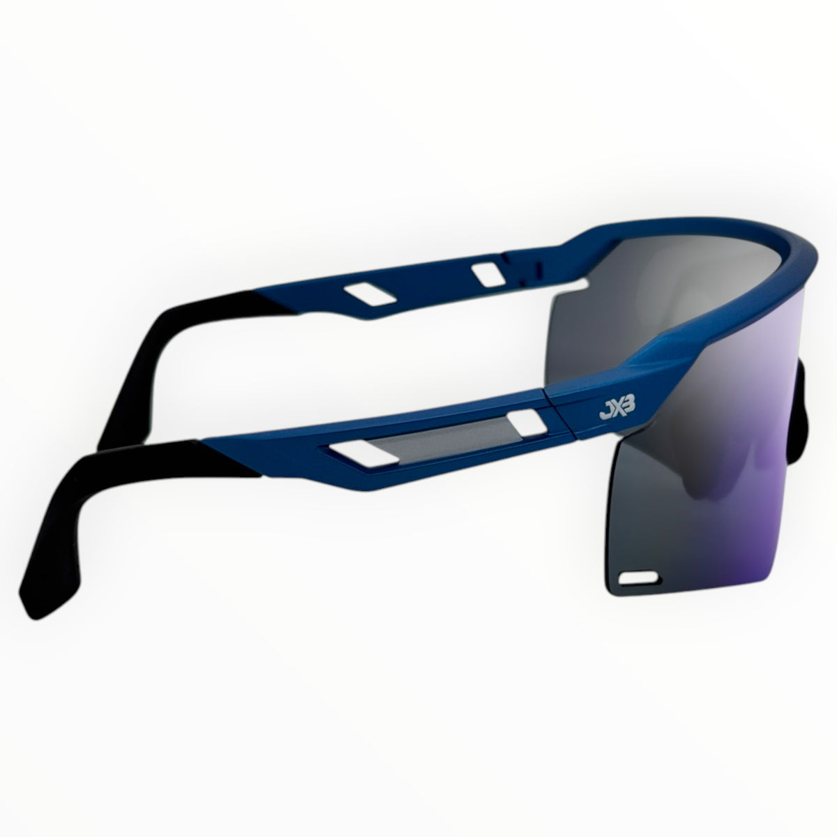 Chimera Dark Turquoise Sunglasses with Blue X-Mirror Lens