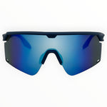 Chimera Two Tone Turquoise Sunglasses with Blue X-Mirror Lens 2