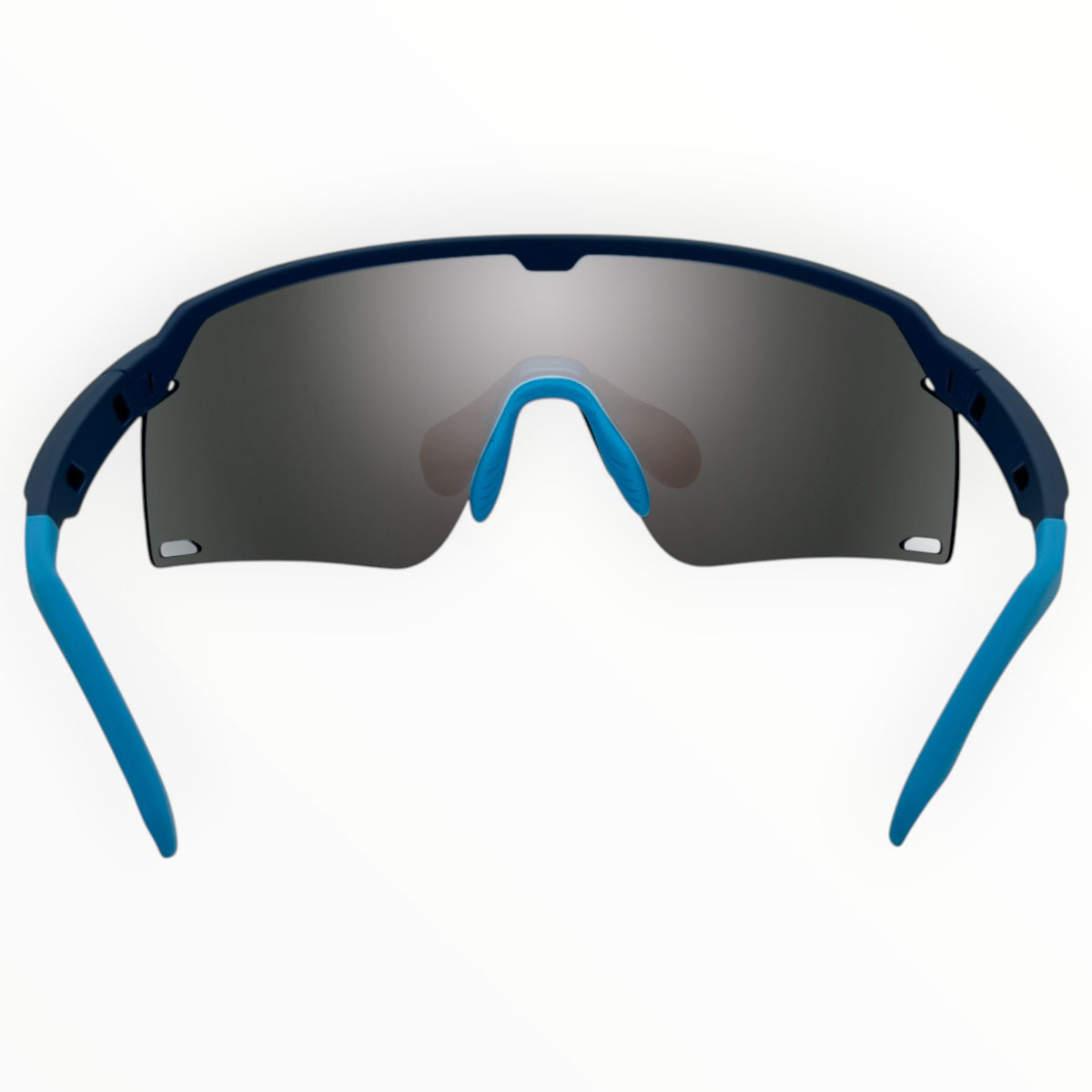 Chimera Two Tone Turquoise Sunglasses with Blue X-Mirror Lens