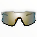 Nixie White / Black Sunglasses with Bronze X-Mirror Lens 6