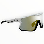 Nixie White / Black Sunglasses with Bronze X-Mirror Lens 2