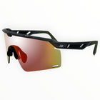 Chimera Black / Olive Sunglasses with Red X-Mirror Lens