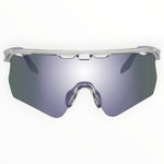 Makara Clear / Purple Sunglasses with Silver Purple X-Mirror Lens 6