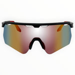 Makara Black / Red Sunglasses with Red X-Mirror Lens 2