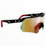 Makara Black / Red Sunglasses with Red X-Mirror Lens 3