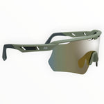 Makara Light Olive Sunglasses with Bronze X-Mirror Lens 2